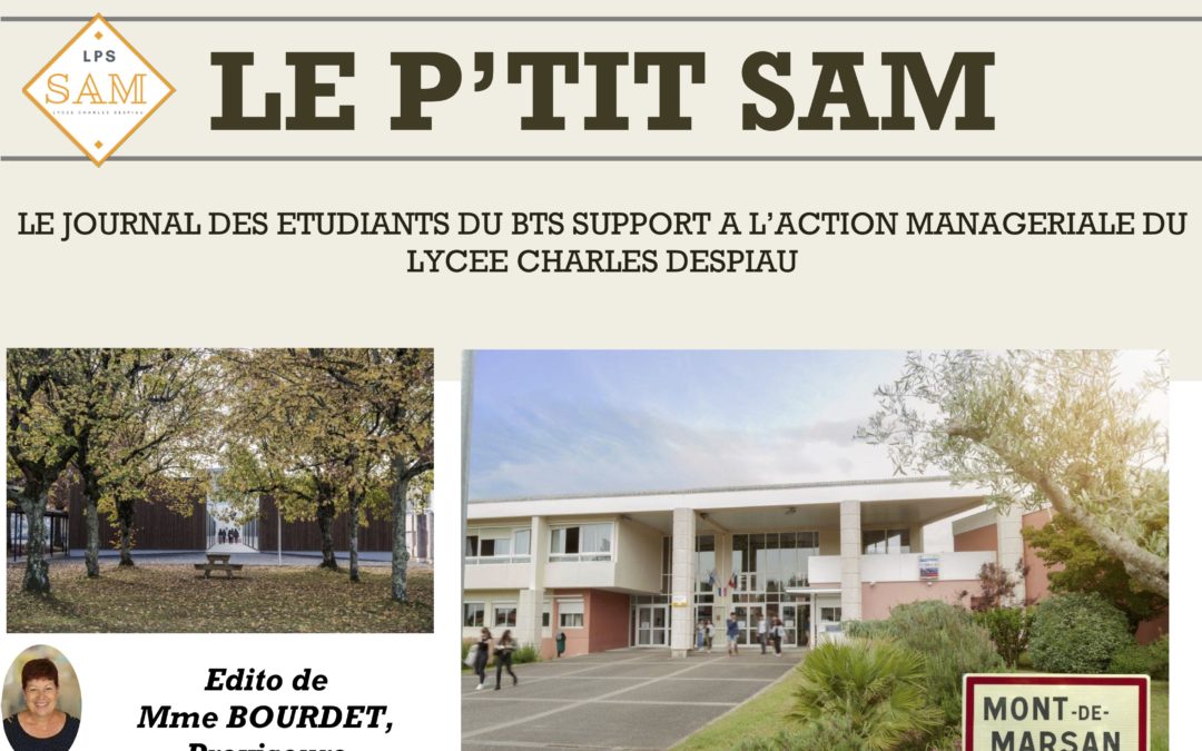 LE P’TIT SAM est en kiosque