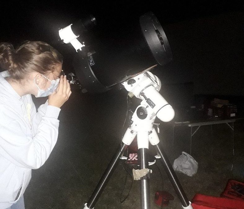 Premières observations pour le club ASTRONOMIE !