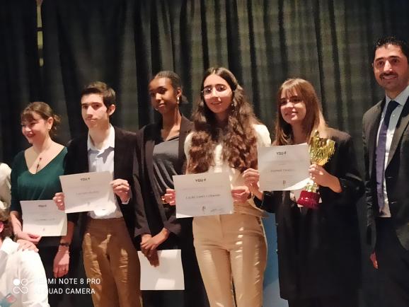 Concours d’éloquence : deuxième prix mérité pour Laure Saint-Germain de Seconde 8