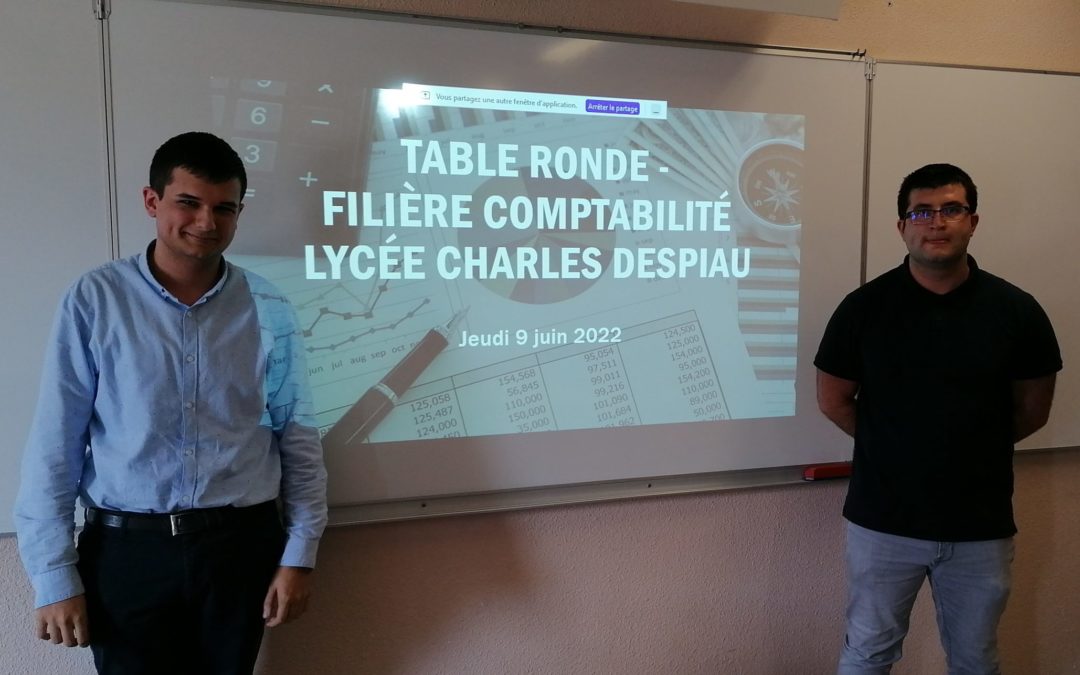 Table ronde autour de la filière comptabilité au lycée