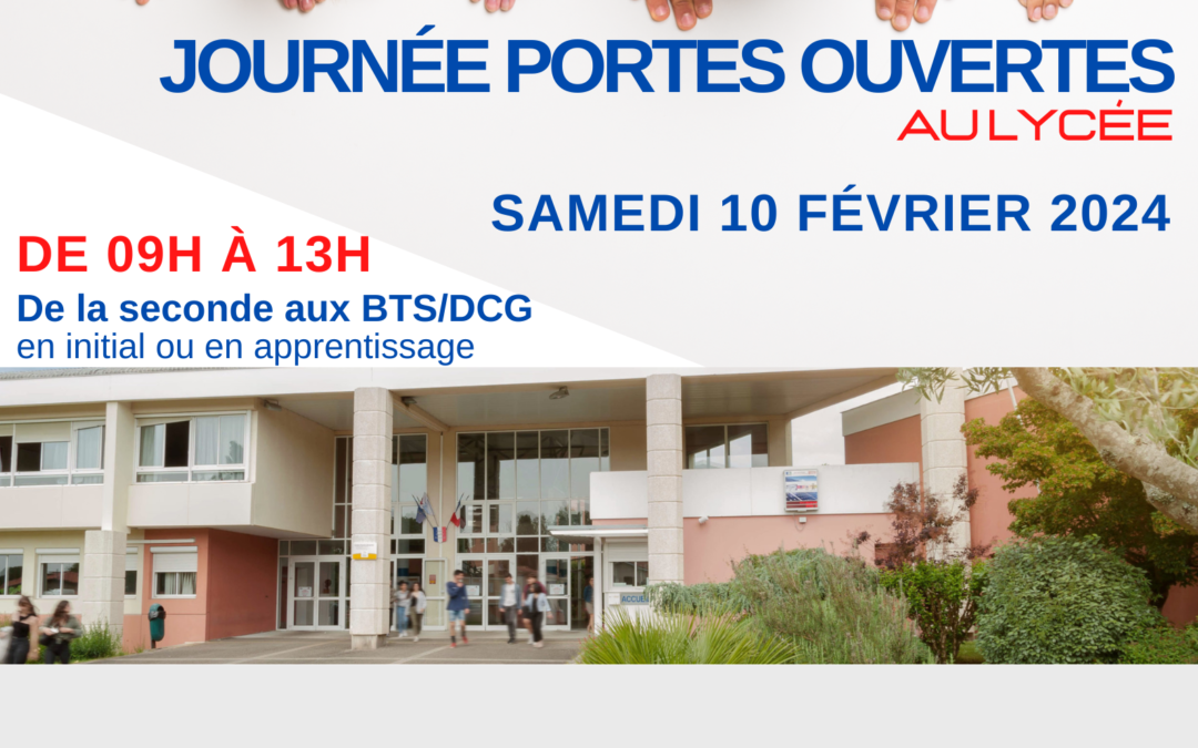 Journée Portes Ouvertes et rdv orientation post-Bac 2024