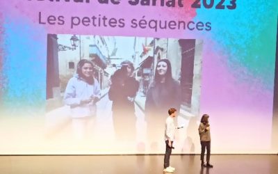 Les élèves de Terminale option Cinéma Audiovisuel au Festival de Sarlat