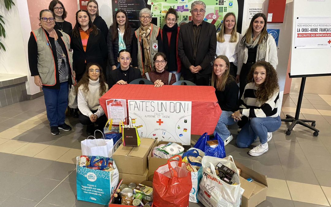 Collecte de produits d’hygiène et alimentaires