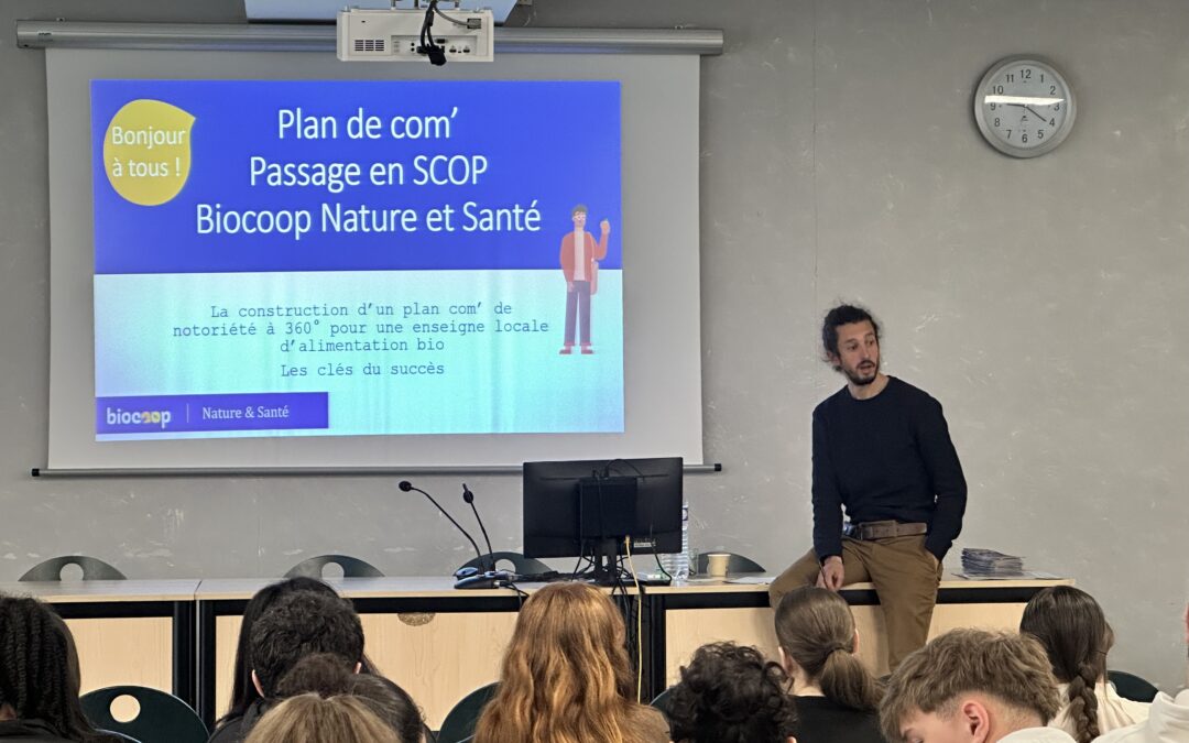 Notre partenaire BIOCOOP passe en SCOP et vient nous le présenter.