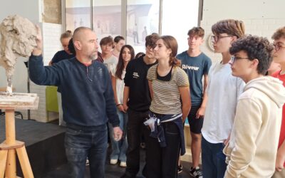 Mont de Marsan Sculptures : la Seconde 8 –  Cinéma Audiovisuel à la rencontre de Christophe Charbonnel