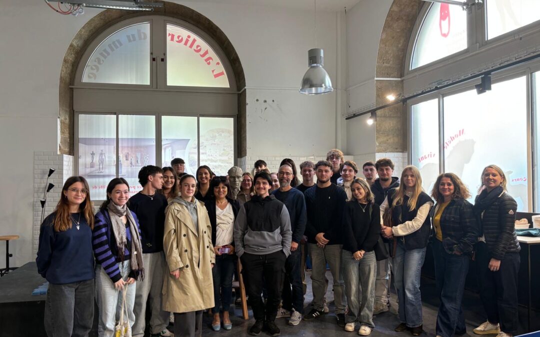 BTS SAM : Art et entrepreneuriat avec le sculpteur Christophe Charbonnel