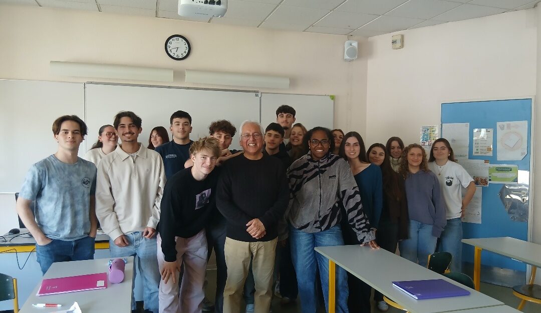 Aaron Carr is back! Last December marked the Native                                                                                                                                American writer&rsquo;s third visit to our school.