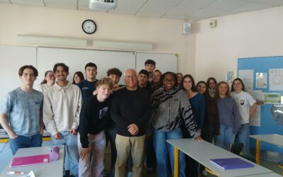 Aaron Carr is back! Last December marked the Native American writer’s third visit to our school.