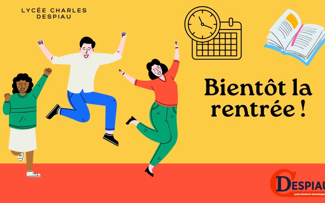 Informations de rentrée 2026